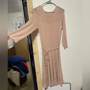 Long sleeve dress, gently used, runs big